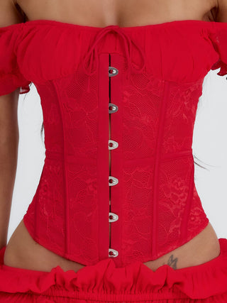 LUBELA CORSET TOP RED Corset 