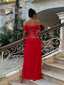LUBELA MAXI SKIRT RED Maxi Skirt 