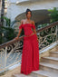 LUBELA MAXI SKIRT RED Maxi Skirt 
