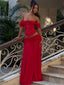 LUBELA MAXI SKIRT RED Maxi Skirt 