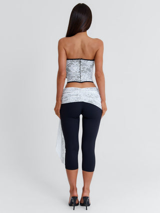 LULIAN TOP WHITE Crop Top 
