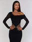 LUMINA MAXI DRESS BLACK Maxi Dress 