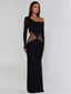 LUMINA MAXI DRESS BLACK Maxi Dress 