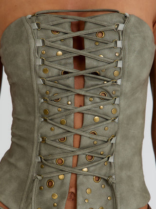 LUNEXA TOP KHAKI Corset 