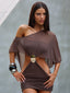 MADISYN MINI DRESS CHOCOLATE Mini Dress 