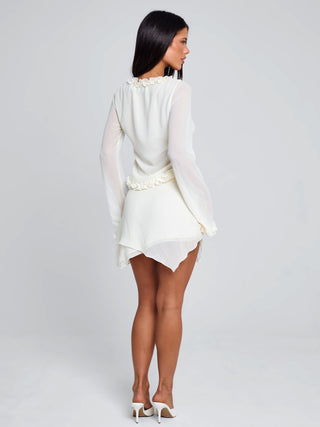 MAE MINI SKIRT IVORY Mini Skirt 