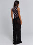 MAELIS MAXI DRESS BLACK POLKA DOT Maxi Dress 