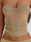MALIYAH CORSET TOP GOLD Corset 