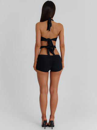 MARELY PLAYSUIT BLACK Playsuit 