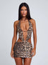 MARIAY MINI DRESS LEOPARD Mini Dress 