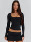 BASE MINI SKIRT BLACK Mini Skirt 