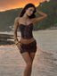 MONTY MINI SKIRT BRONZE Mini Skirt 