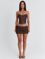 MONTY MINI SKIRT BRONZE Mini Skirt 
