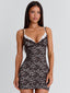 MICHAELA MINI DRESS BROWN Mini Dress 