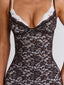MICHAELA MINI DRESS BROWN Mini Dress 