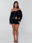 MOLI CARDIGAN BLACK Cardigan 