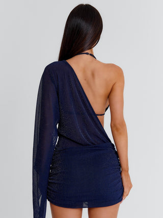 NAYELI TWO-PIECE MINI DRESS NAVY Mini Dress 