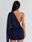 NAYELI TWO-PIECE MINI DRESS NAVY Mini Dress 