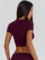 NERISSA CORSET TOP BURGUNDY Corset 