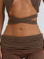 NEVVAEH SHORTS BROWN Shorts 