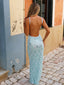 NIA MAXI DRESS BABY BLUE Maxi Dress 