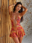 NIKI MINI DRESS GOLDEN CRYSTAL Mini Dress 