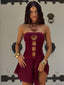 NINA MINI DRESS BURGUNDY Mini Dress 
