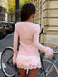 NIXIE TOP PINK Cardigan 