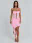 NOELLA TOP BABY PINK Crop Top 