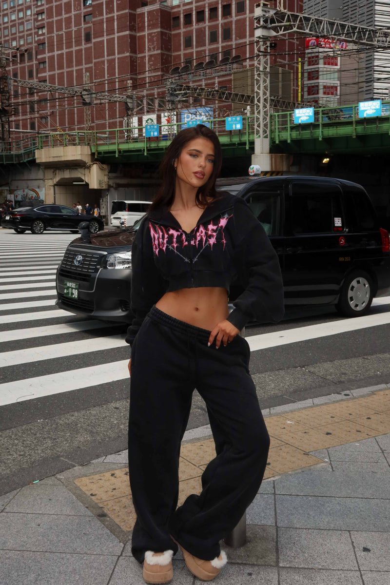 NYA SWEATPANT WASHED BLACK Pants 