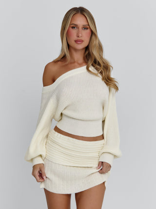 ORENA TOP IVORY Jumper 