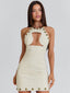 ORLENA MINI DRESS IVORY Mini Dress 