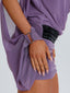 PEARLA MINI DRESS DUSTY PURPLE Mini Dress 