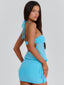 PIPAH MINI DRESS BLUE Mini Dress 