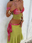 PIPPIN MIDI SKIRT PINA COLADA Maxi Skirt 