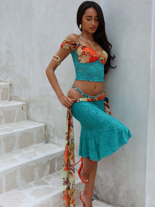 PIPPIN MIDI SKIRT TIGERLILY Midi Skirt 