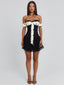 PRESLEY MINI DRESS BLACK POLKA DOT Mini Dress 