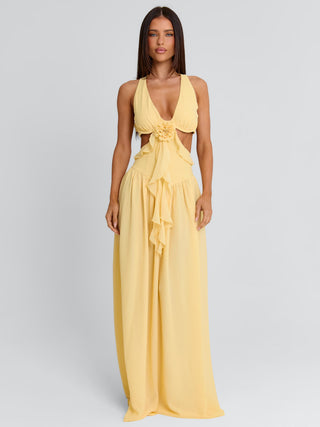 RAELYN MAXI DRESS YELLOW Maxi Dress 