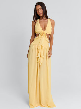 RAELYN MAXI DRESS YELLOW Maxi Dress 