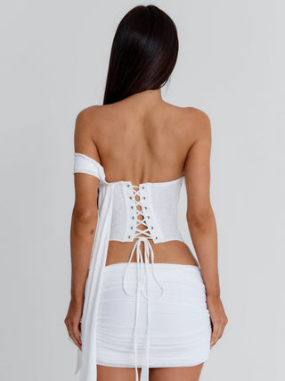 RIAH MINI DRESS WHITE Mini Dress 