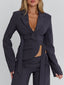 RIVERIA BLAZER CHARCOAL Blazer 