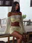 RIYA CROP TOP YELLOW POLKA DOT Crop Top 