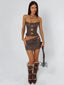 RODEO TOP CHOCOLATE Crop Top 