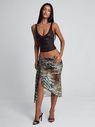 ROEI MIDI SKIRT MOJAVE Midi Skirt 