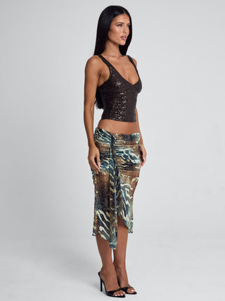 ROEI MIDI SKIRT MOJAVE Midi Skirt 