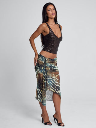 ROEI MIDI SKIRT MOJAVE Midi Skirt 