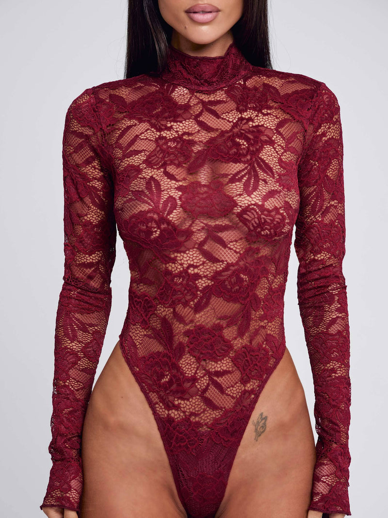ROSELLE BODYSUIT WINE Bodysuit 