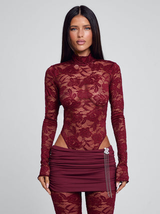 ROSELLE BODYSUIT WINE Bodysuit 