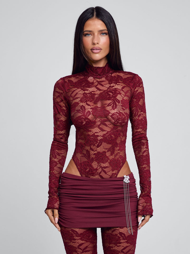 ROSELLE BODYSUIT WINE Bodysuit 