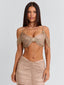 ROWAN TOP GOLD Crop Top 